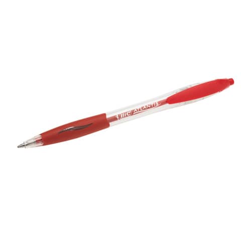 Penna a sfera a scatto BIC Atlantis Classic NF M 1 m rosso 8871331